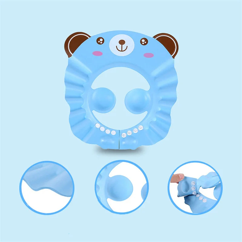 Adjustable Kids Shampoo Cap