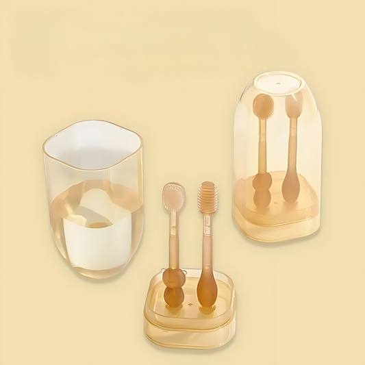 3-in-1 Baby Silicone Toothbrush