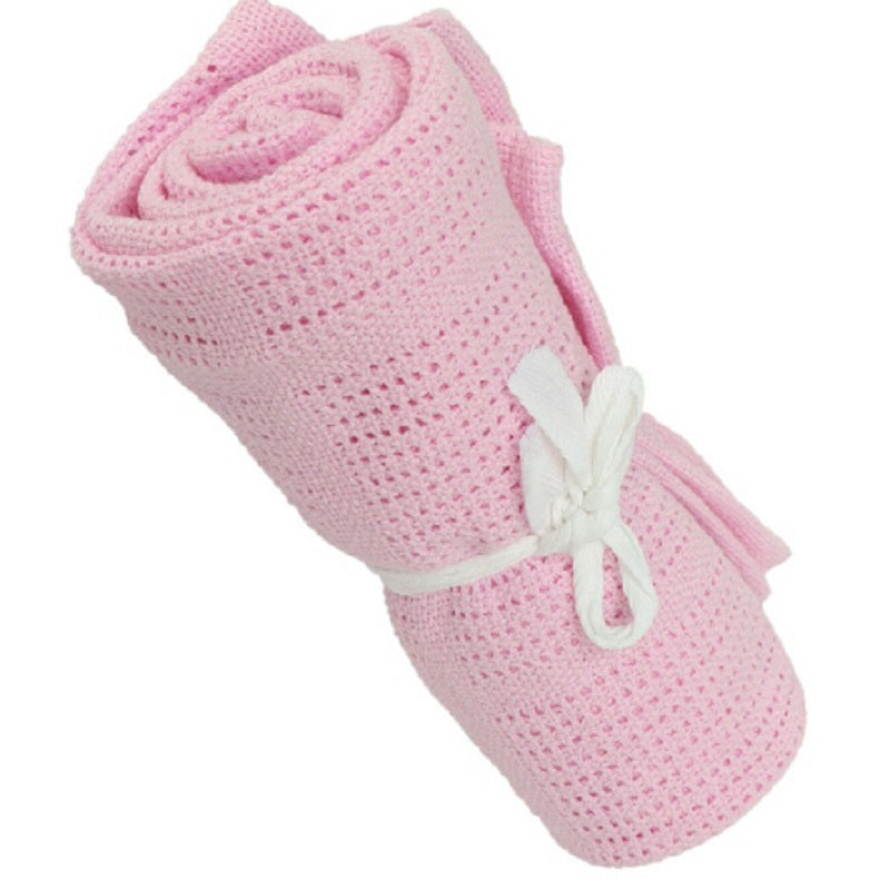 Pure Cotton Infant Bath Wrap Blanket
