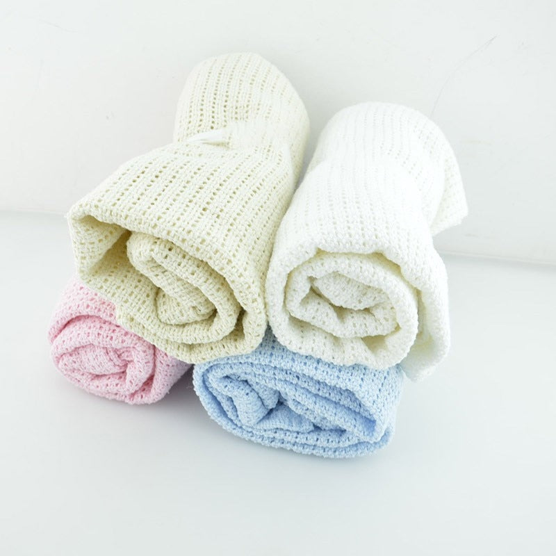 Pure Cotton Infant Bath Wrap Blanket