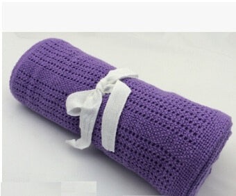 Pure Cotton Infant Bath Wrap Blanket