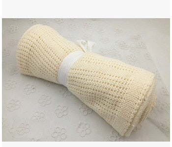 Pure Cotton Infant Bath Wrap Blanket