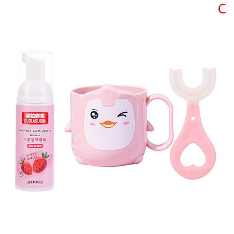 Children's  Toothpaste Toothbrush