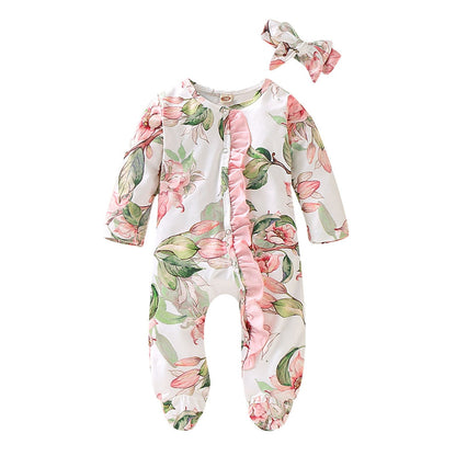 Autumn Winter Newborn Baby Romper