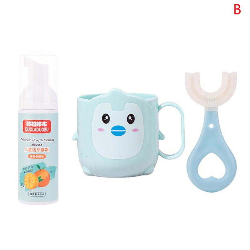 Children's  Toothpaste Toothbrush