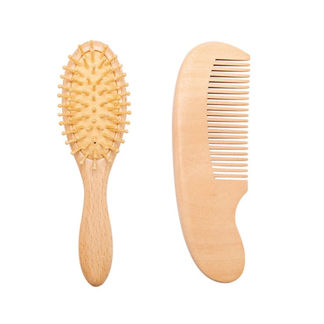 Baby Natural Wooden Bath Set