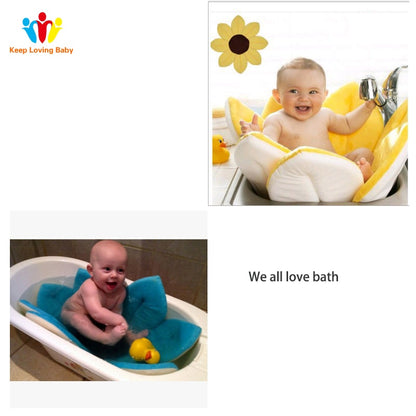 Baby Bath Blooming Flower Newborn Bathtub