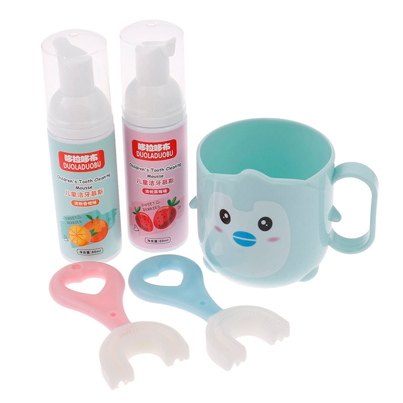 Children's  Toothpaste Toothbrush