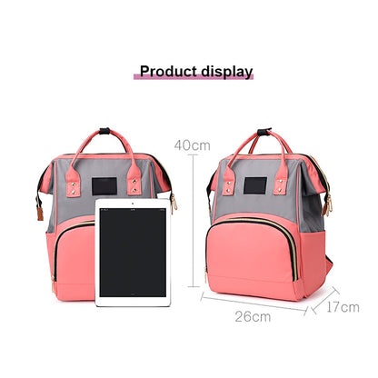 Fashion Baby Diaper Bags Large Capacity Nappy Bag