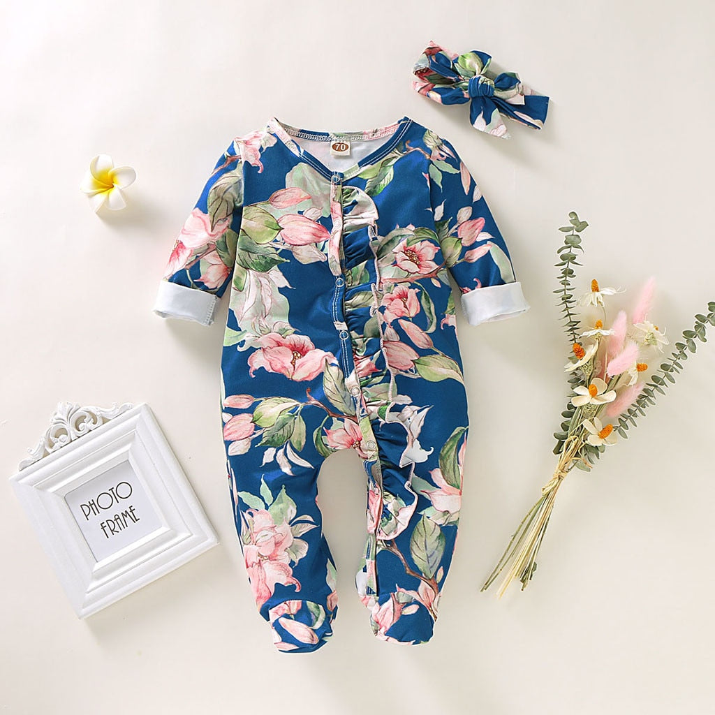Autumn Winter Newborn Baby Romper