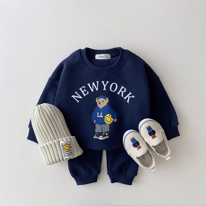 Long Sleeve Sweatshirt+Pants