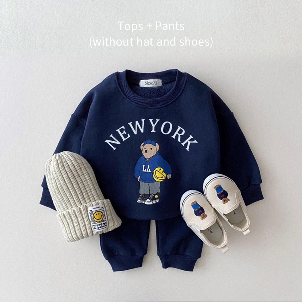 Long Sleeve Sweatshirt+Pants