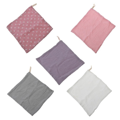 5 Pcs Towel Baby Facecloth Baby Bath Towel