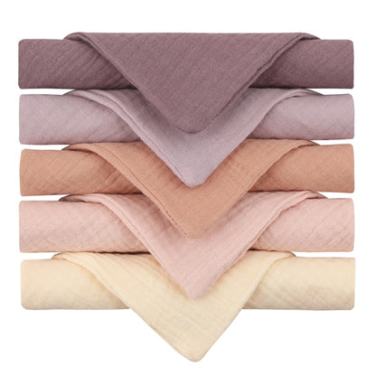 5 Pcs Towel Baby Facecloth Baby Bath Towel