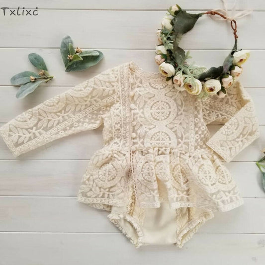 Flower Lace Romper