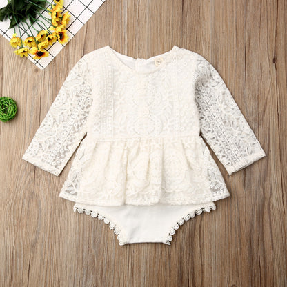 Flower Lace Romper
