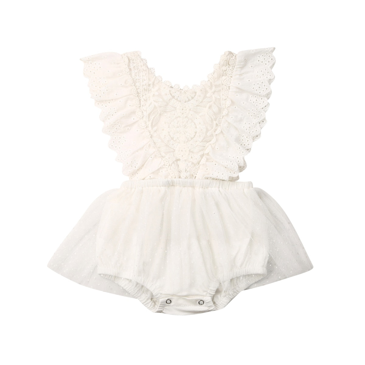 Flower Lace Romper