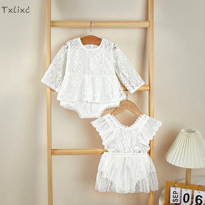 Flower Lace Romper