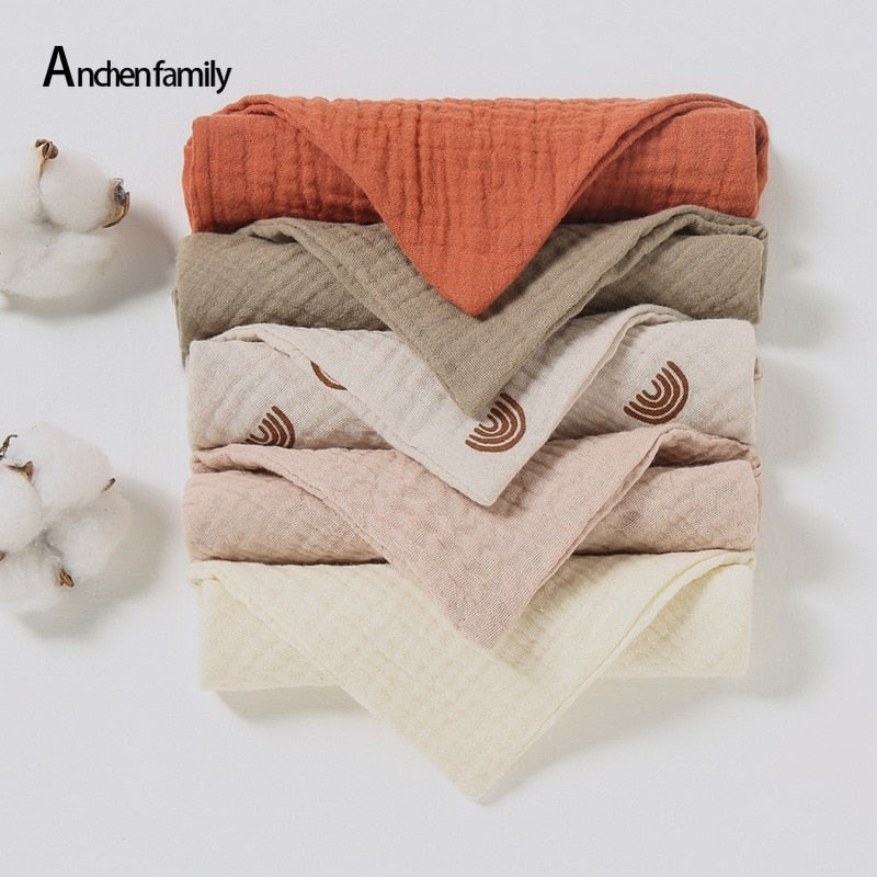 5/Pcs Feeding Drool Bibs