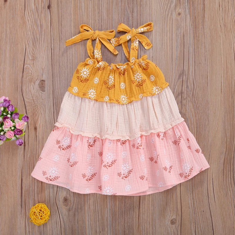 0-5 Years Toddler Baby Girl Summer Cute Dress